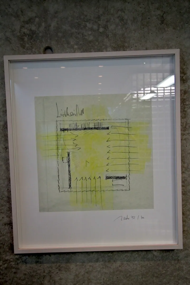 Kunsthaus Bregenz · le croquis de l'intention