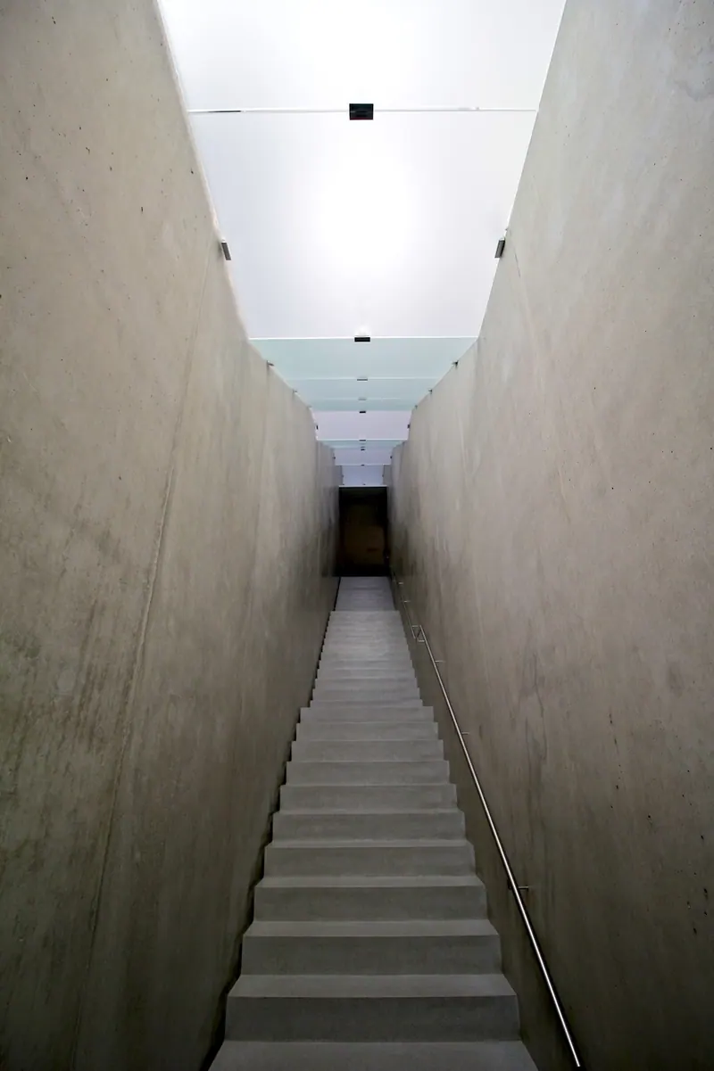 Kunsthaus Bregenz · l'escalier