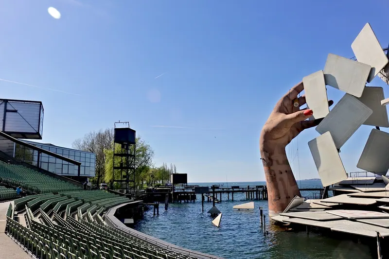 Bregenz · la scène flottante du festival