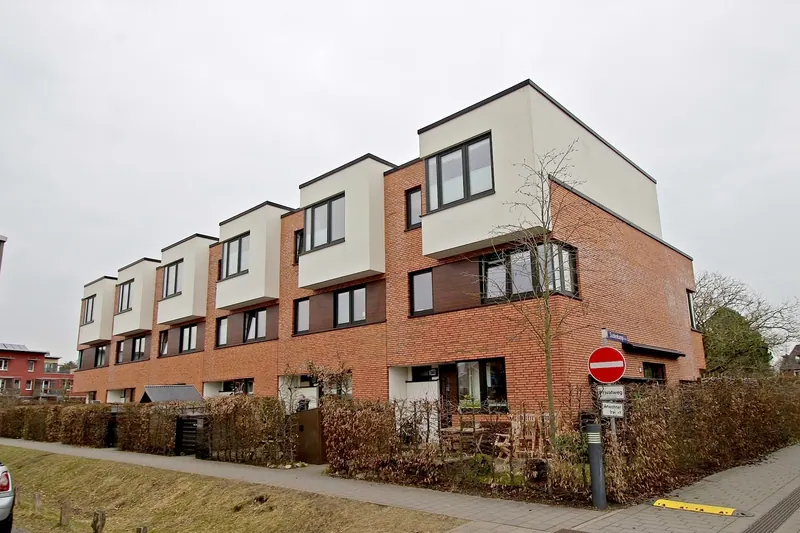 Hambourg · maisons en bande récentes
