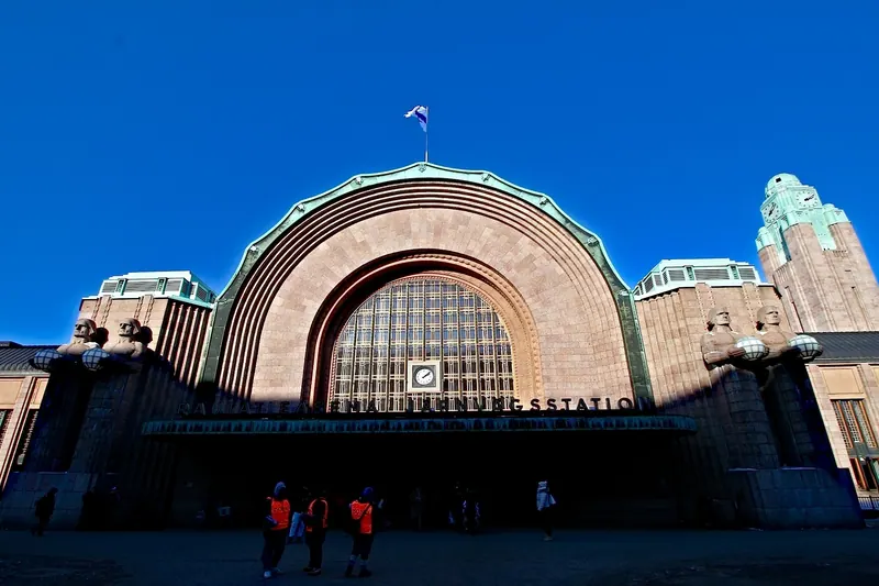 Helsinki · gare centrale (Eliel Saarinen, 1919)