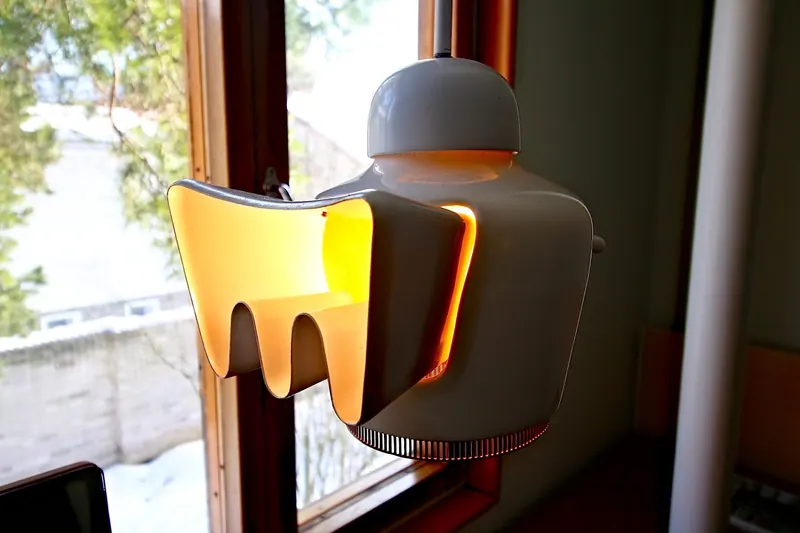 Maison Aalto · suspension à ailettes