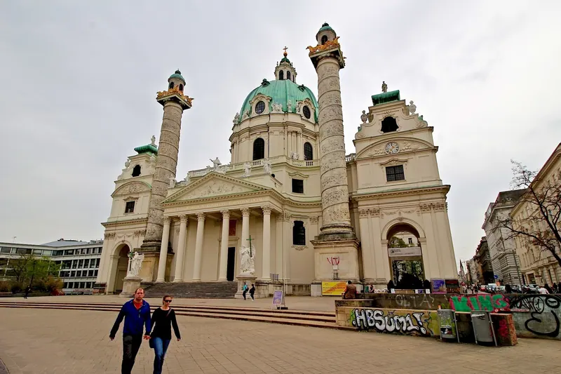 Vienne · Karlskirche (Johann Bernhard Fischer von Erlach, 1737)