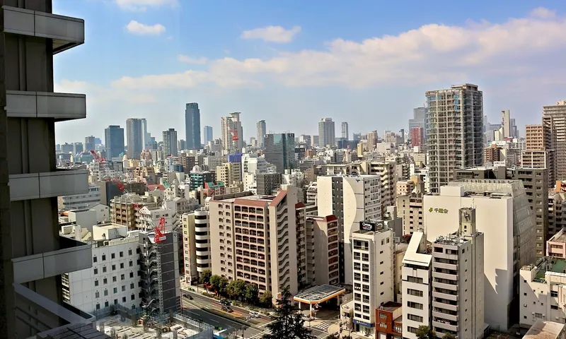 Osaka · vue sur la ville