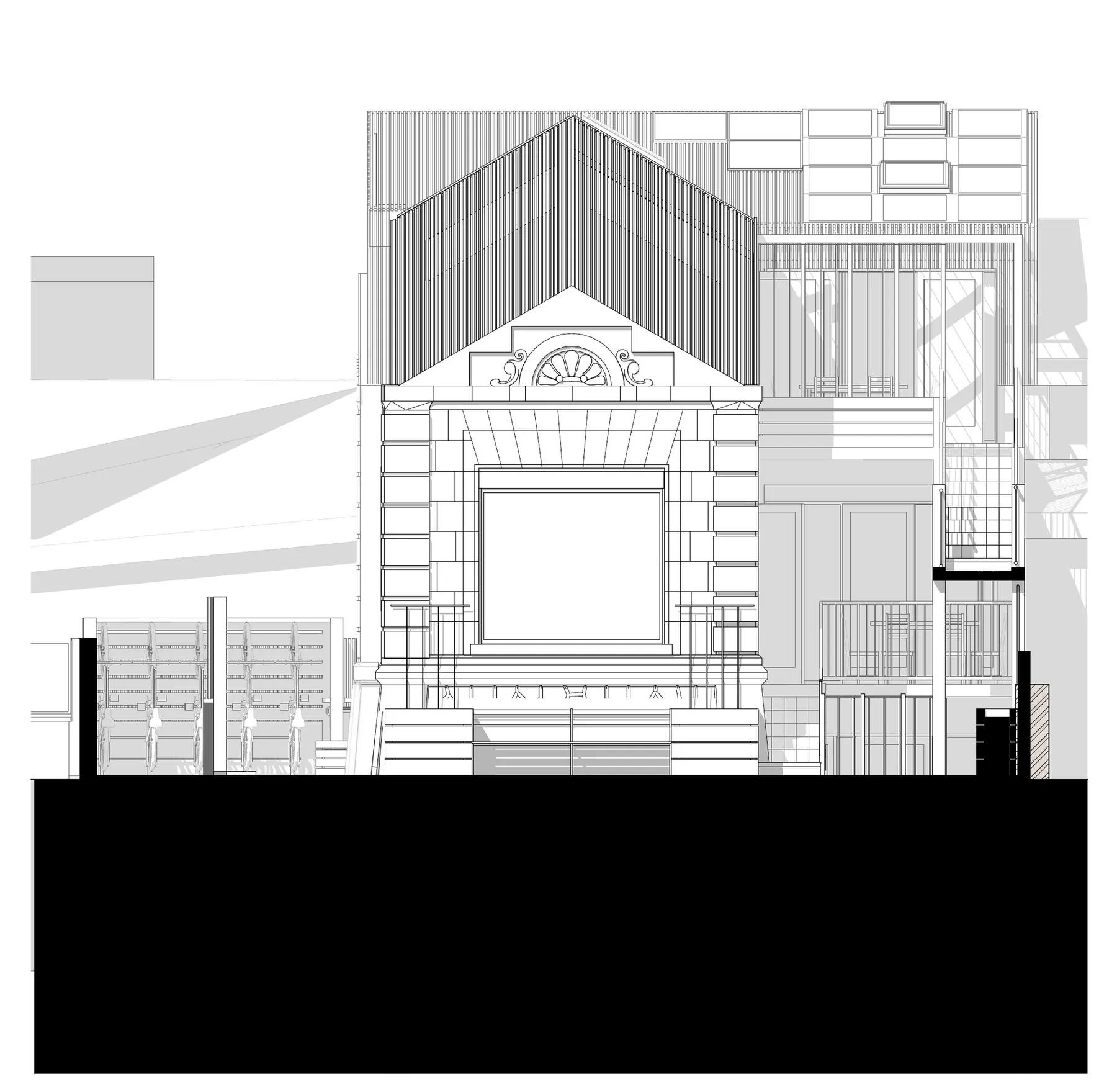 Façade sud · 1:50