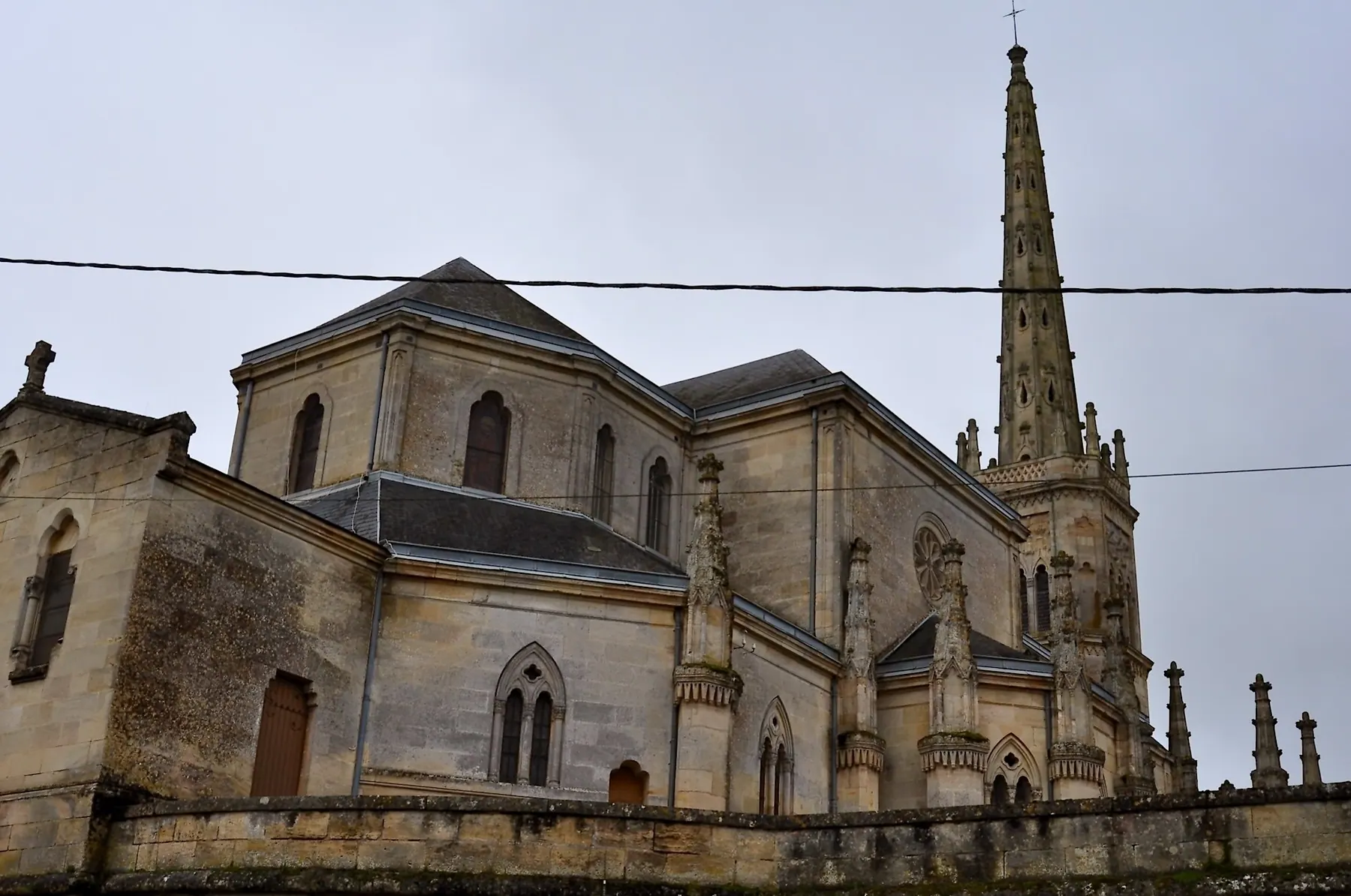 Chevet, déambulatoire et sacristie